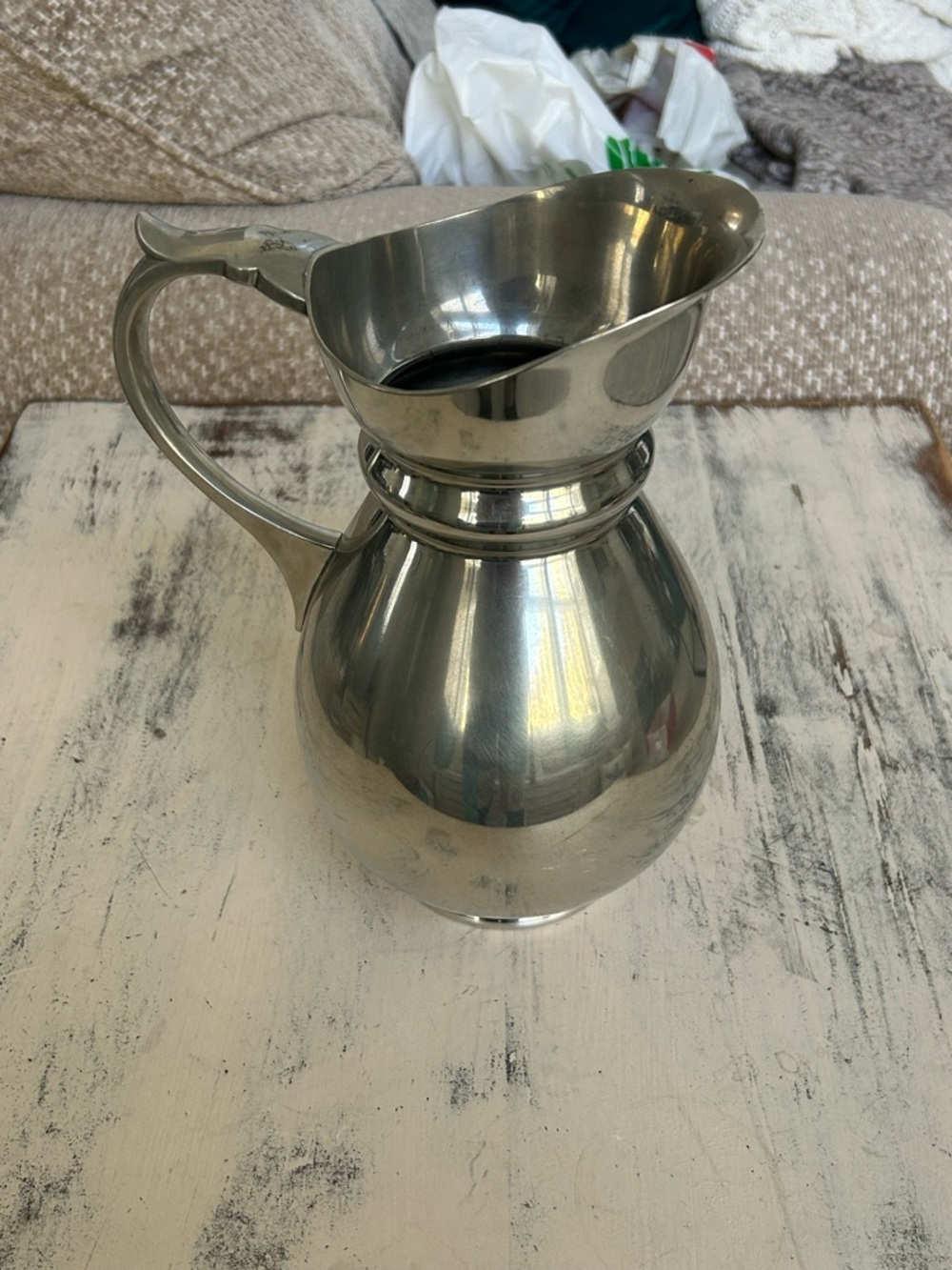 Royal Holland Daalderop pewter pitcher vintage